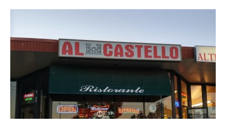Al Castello Italian Restaurant, Campbell, California - Bathroom Review