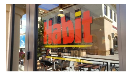 The Habit Burger Place, San Mateo, California - Bathroom Review