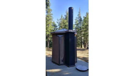 Highland Lakes Campground, Iceberg Wilderness, California - Bathroom Review