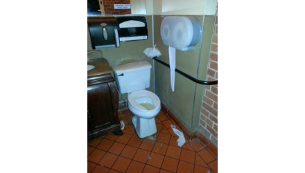 Gilroy Bar & Grill - Bathroom Review