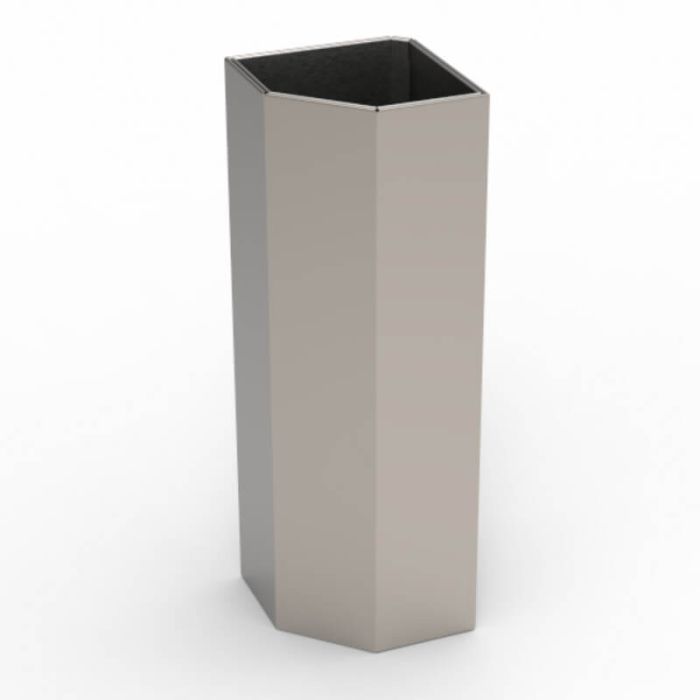 Stainless Steel Waste Receptacle