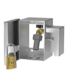 Vandal Proof Hose Bibb Lock Box Front Open View