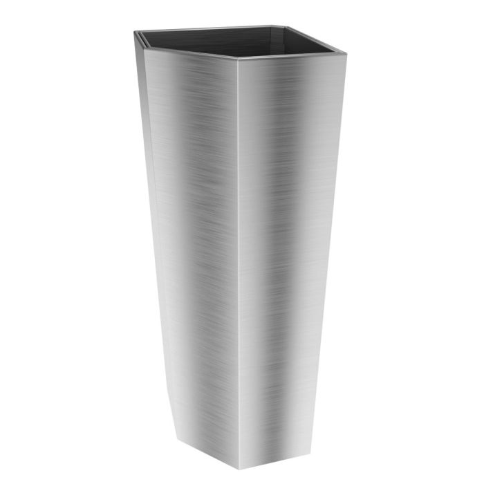 Vandal Resistant Corner Trash Can / Waste Receptacle 