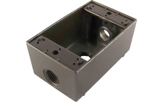 Weatherproof Electrical Outlet Box - 1 Gang