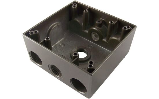 Weatherproof Electrical Outlet Box - 2 Gang