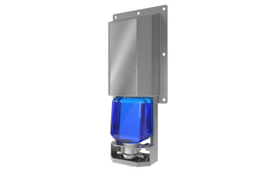 Open dispenser showing installed GoJo or Purell 1250ml foaming cartridge