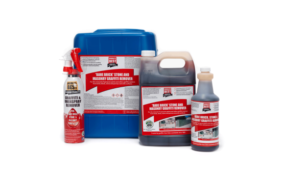 Bare Brick Stone & Masonry Graffiti Remover