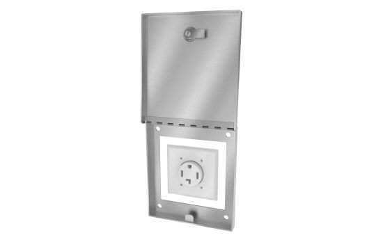 Vandal Resistant Locking Surface Mount Dryer Outlet Enclosure