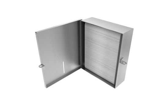 Internal shot showing 3-stack towel capacity