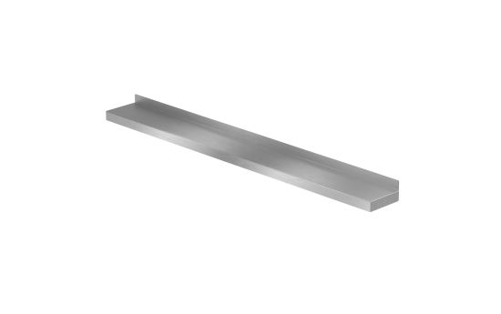 Vandal Resistant Wall Mounted 4" Deep Utility Shelf with Brace