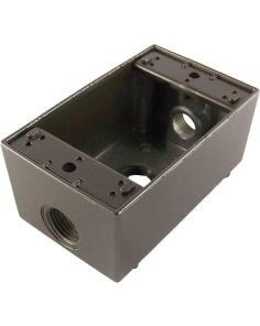 Weatherproof Electrical Outlet Box - 1 Gang