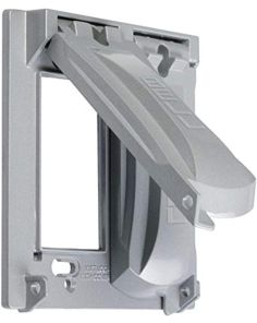 Duplex Single Weatherproof Cover - 2 Gang