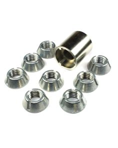Tri-Groove Tamper Proof Security Nuts