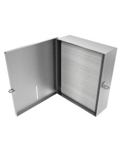 Internal shot showing 3-stack towel capacity