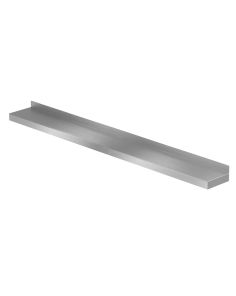 Vandal Resistant Wall Mounted 4" Deep Utility Shelf with Brace