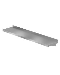 Vandal Resistant Wall Mounted 8" Deep Utility Shelf with Brace