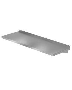 Vandal Resistant Wall Mounted 12" Deep Utility Shelf with Brace