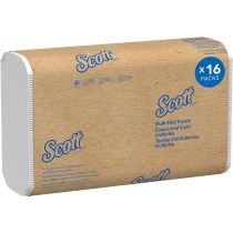 Scott Multifold Paper vDBoT Towels (01804) with Fast-Drying Absorbency Pockets