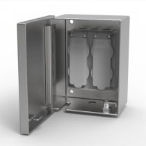 AA-EB-7R - Vandal Resistant Outlet Lock Box w/ Cylinder Lock