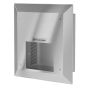 Vandal Proof Recessed Pinnacle Dryer Front View