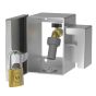 Vandal Proof Hose Bibb Lock Box Front Open View