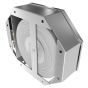 Rear isometric view of the AA-JRDx1 highlighting the padlock protective shroud