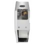Bottom view of AA-JRDx1 Vandal Resistant Dispenser showing mounting holes and construction