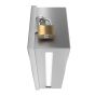 Bottom angle showing padlock security shroud and towel slot
