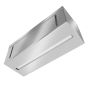 Bottom view with towel slot and welded corners