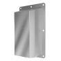 Front view of vandal resistant refillable foaming soap dispenser with stainless finish