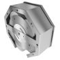 Rear isometric view highlighting the protected padlock system