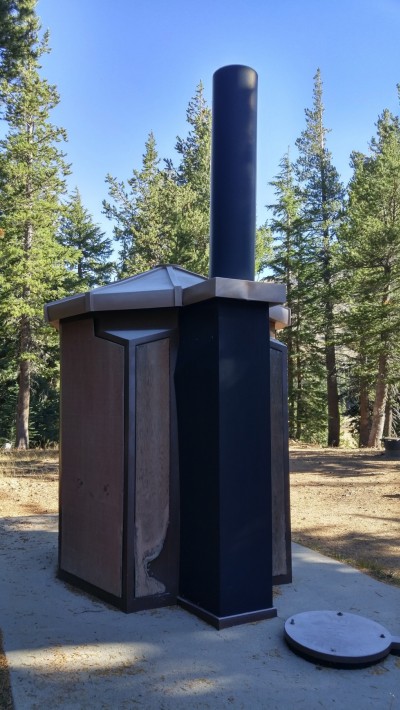 Highland Lakes Campground, Iceberg Wilderness, California - Bathroom Review