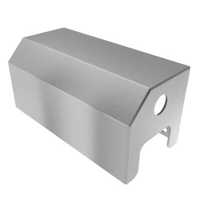 Front - Vandal Resistant Horizontal Full Shroud 2 Roll Toilet Paper Dispenser