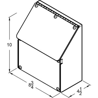 Front Line - Heavy Duty Stainless Steel Map Holder