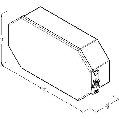 Front Line - Vandal Resistant High Capacity Universal Door & Padlock - Mini Jumbo Two Roll Toilet Paper Holder