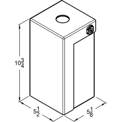 Front Line - Locking Sharps Container