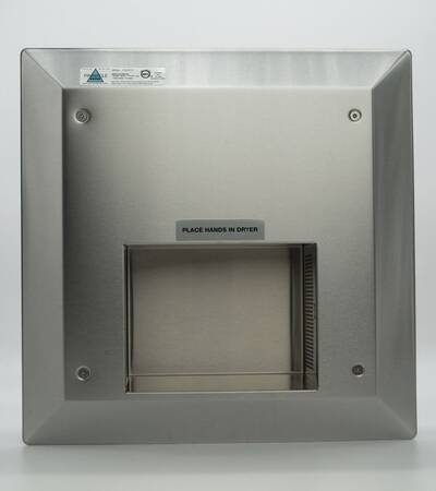 Front - PD-PDC-R10 Touchless Hand Dryer - Recessed Model