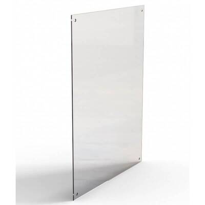 Front - Replacement Sacrificial Plexiglass for Vandal Resistant Mirrors