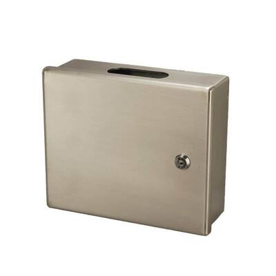 Front - Vandal Resistant Sanitary Waste Receptacle