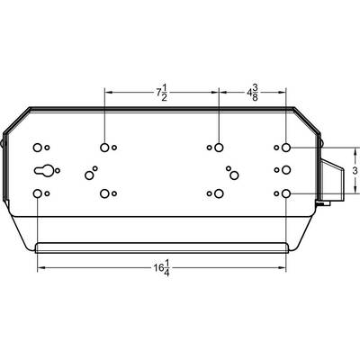 Back Line - Vandal Resistant Two Roll Mini Jumbo Toilet Paper Holder