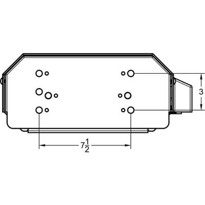 Back Line - Vandal Resistant Two Roll Horizontal Toilet Paper Holder with Full Shroud