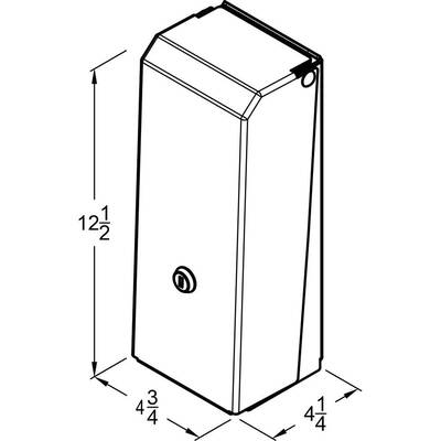 Front Line - Vandal Resistant Push Front Soap Dispenser - Boxed Liquid Soap