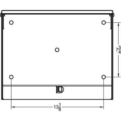 Back Line - Heavy Duty High Capacity Three Roll Shrouded Stainless Commercial Toilet Paper Holder